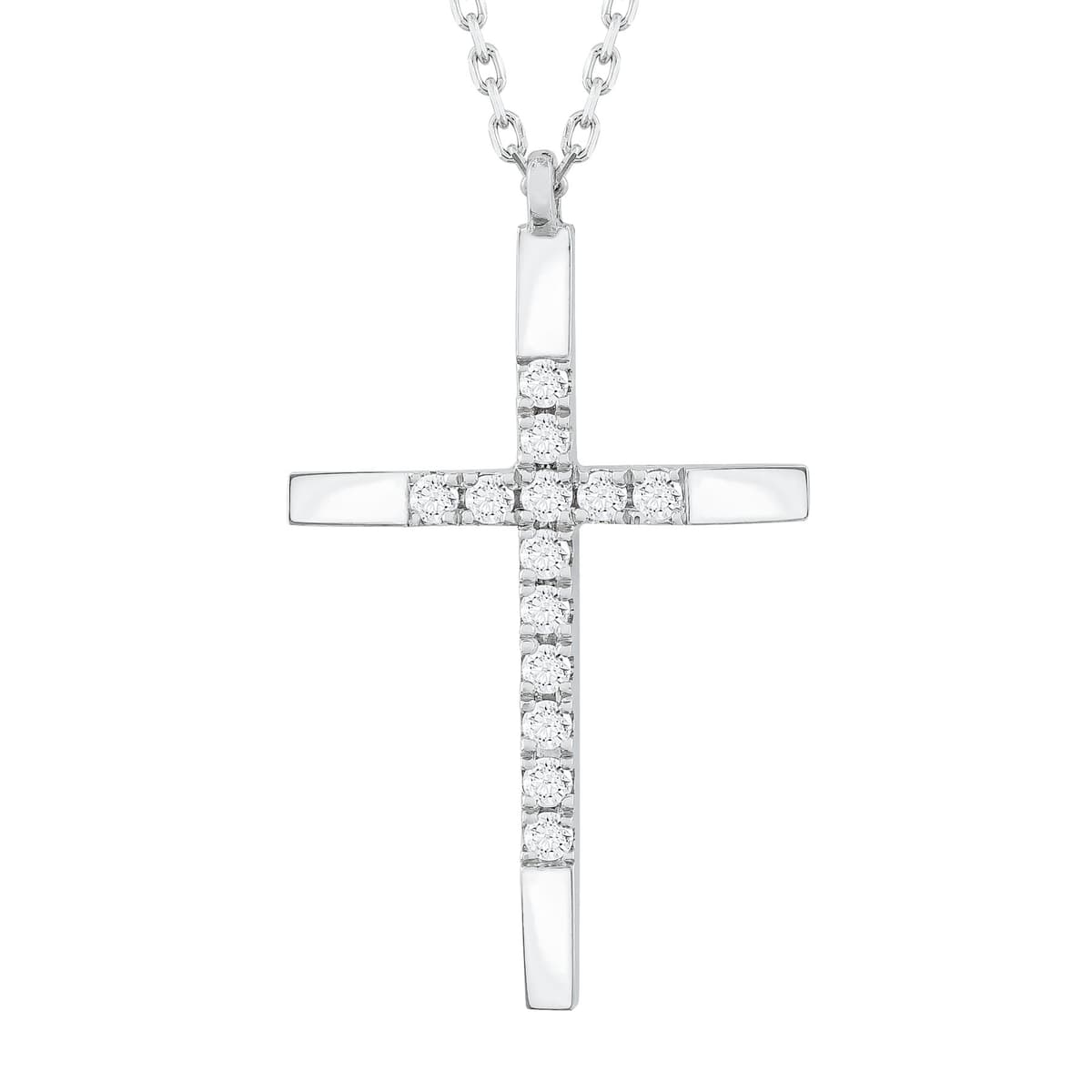 Girls' Baptism Crosses Gofas Silver