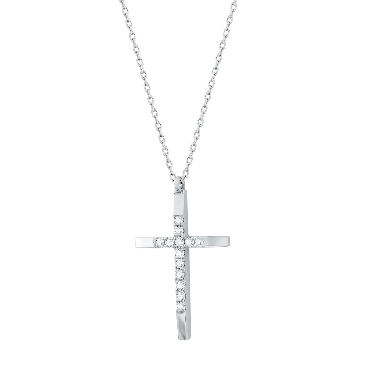 Girls' Baptism Crosses Gofas Silver