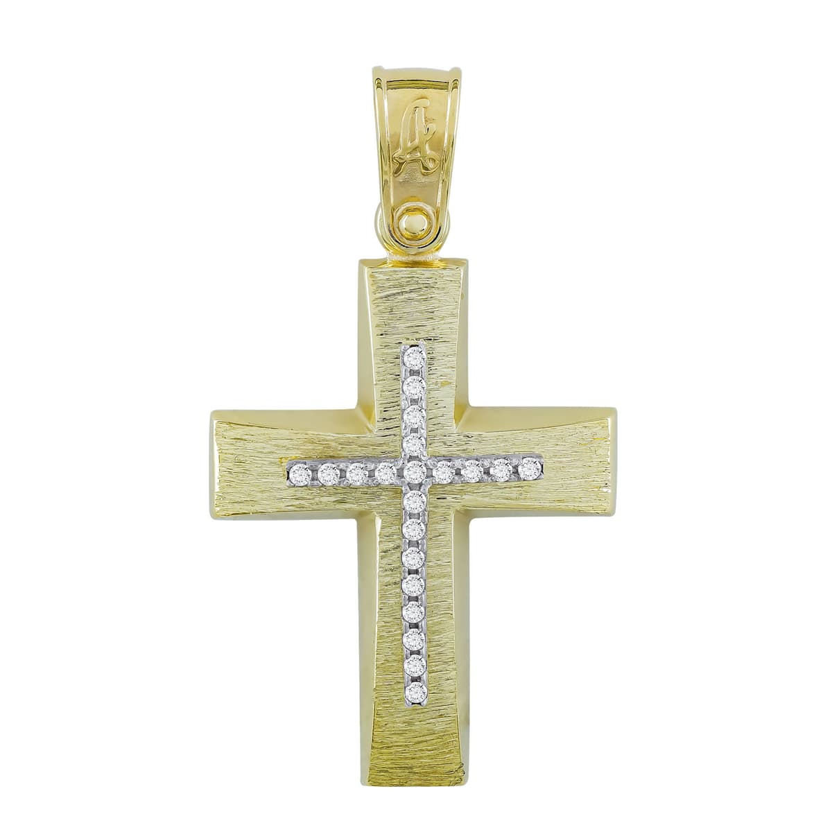 Girls' Baptism Crosses Gofas Gold