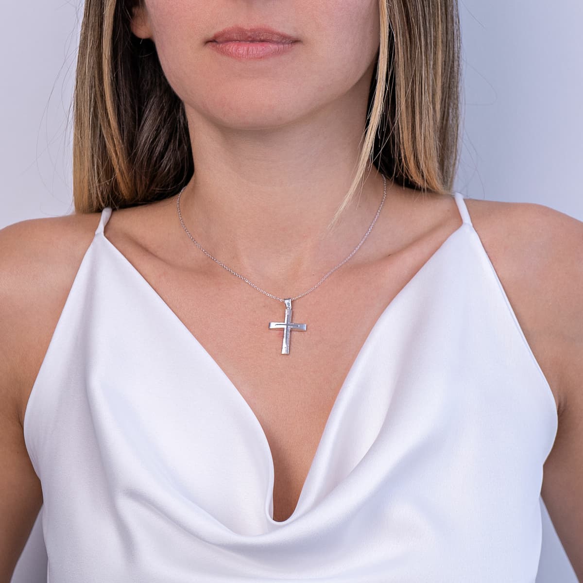 Boys' Baptism Crosses Gofas Silver