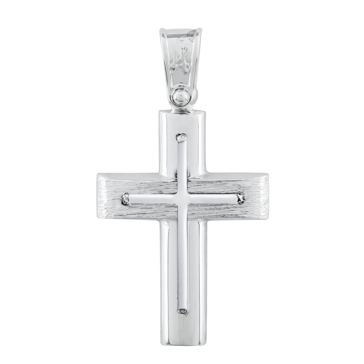 Boys' Baptism Crosses Gofas Silver