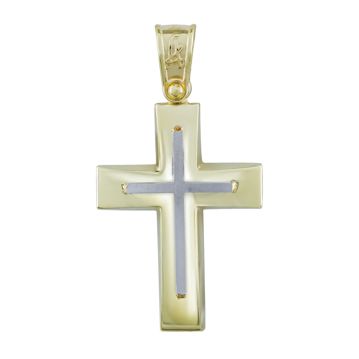 Boys' Baptism Crosses Gofas Gold