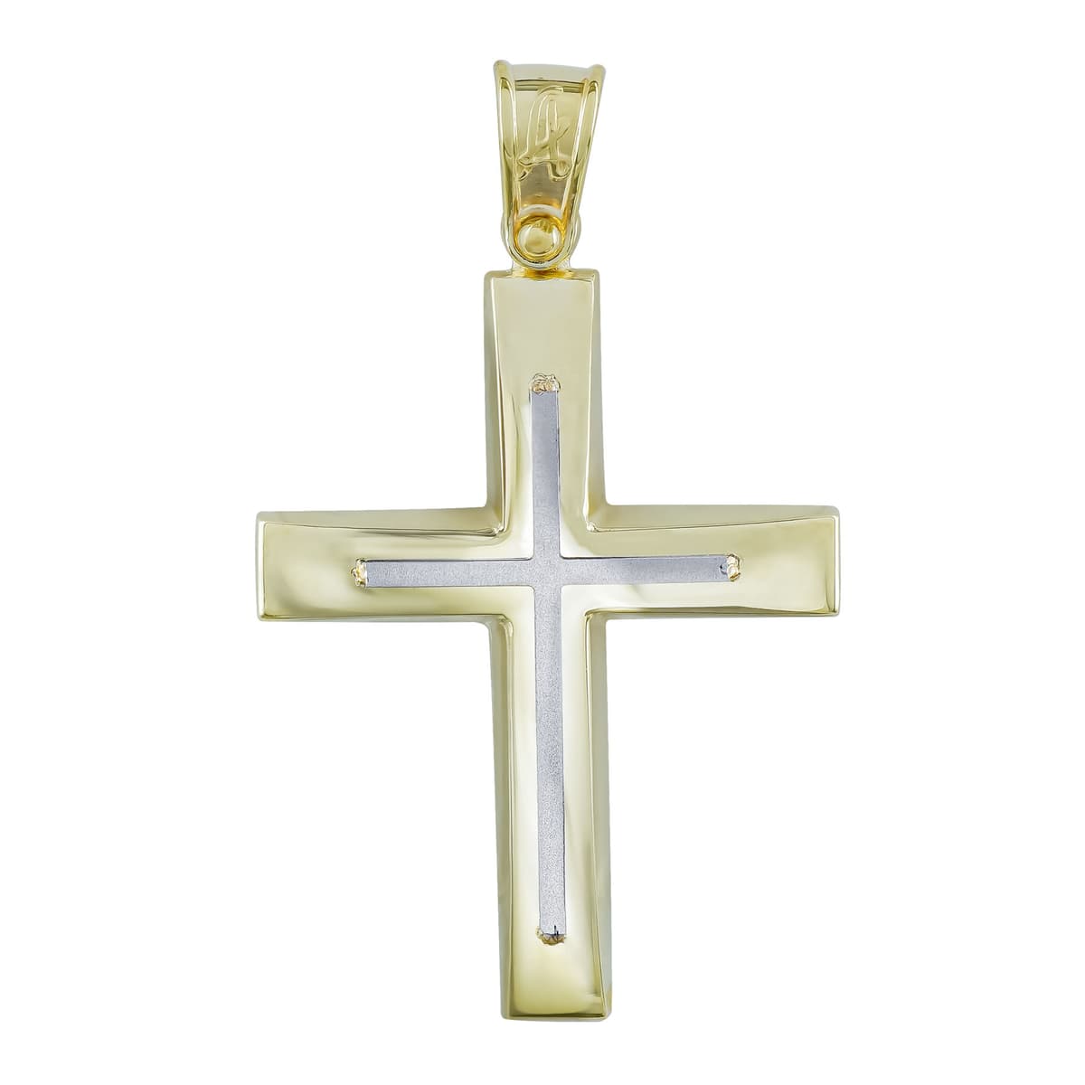 Boys' Baptism Crosses Gofas Gold