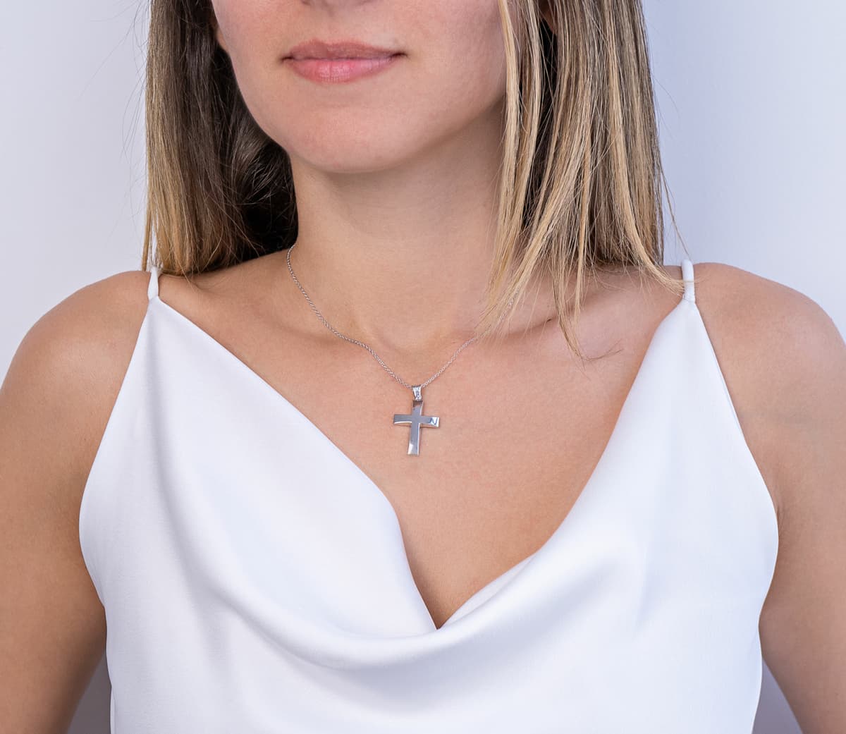 Boys' Baptism Crosses Gofas Silver