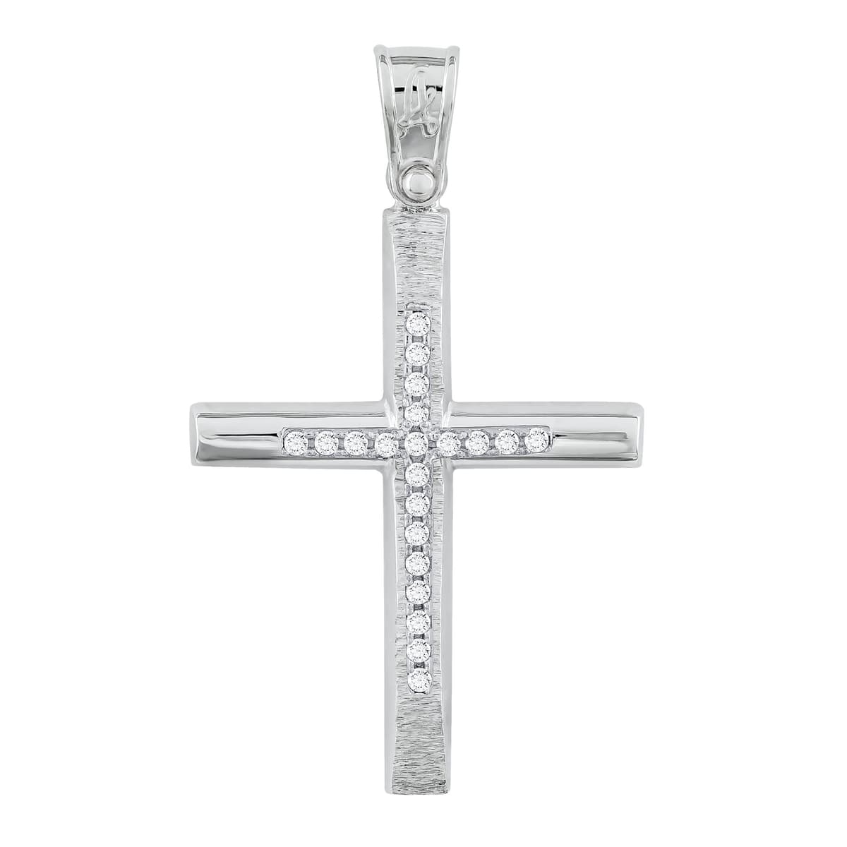 Girls' Baptism Crosses Gofas Silver
