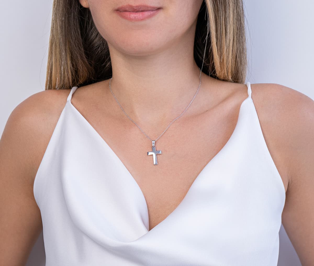 Boys' Baptism Crosses Gofas Silver