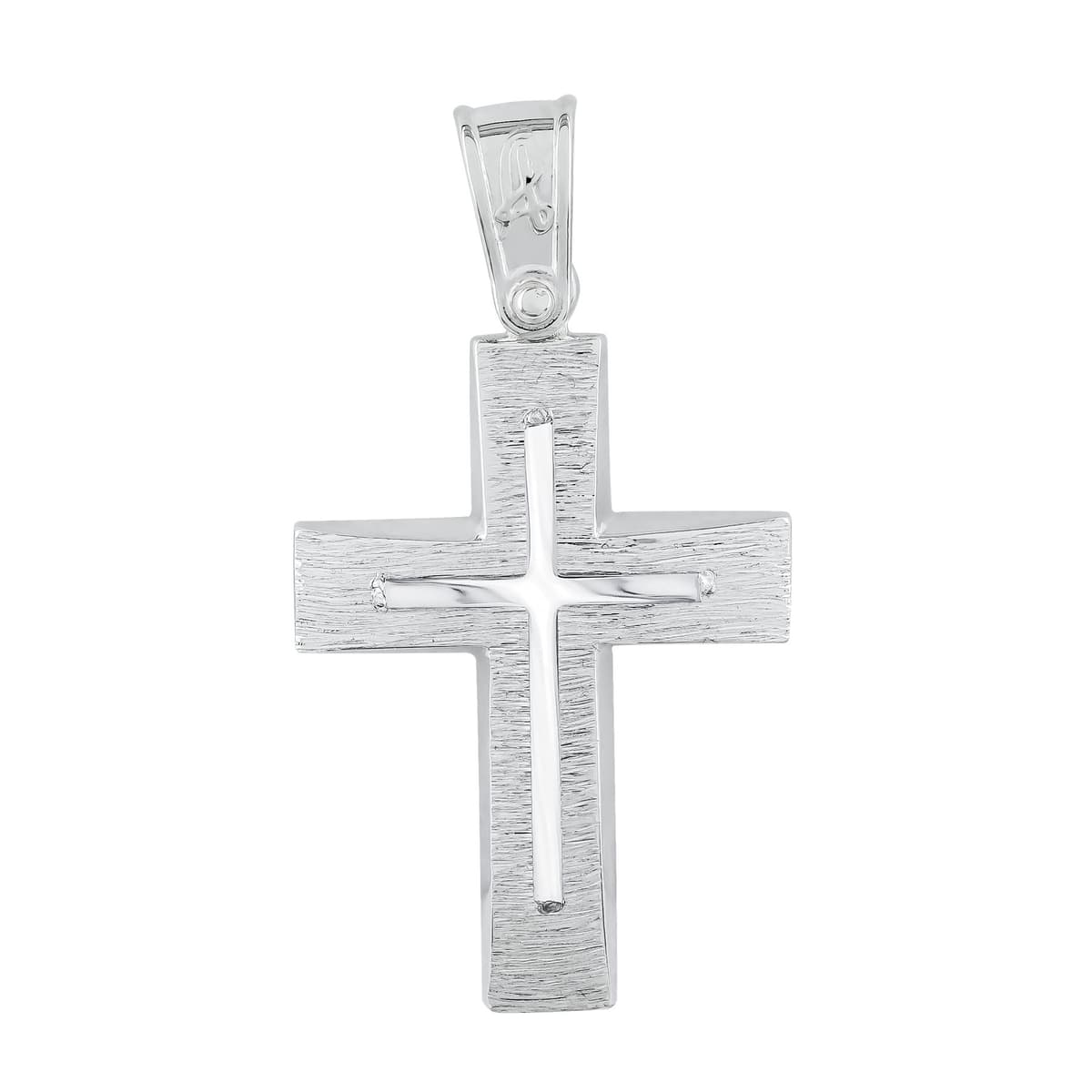Boys' Baptism Crosses Gofas Silver
