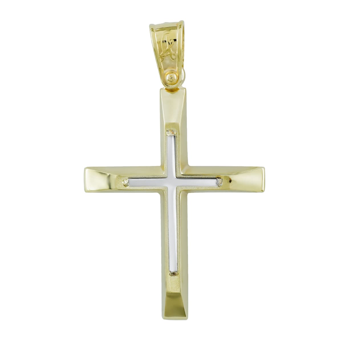 Boys' Baptism Crosses Gofas Gold