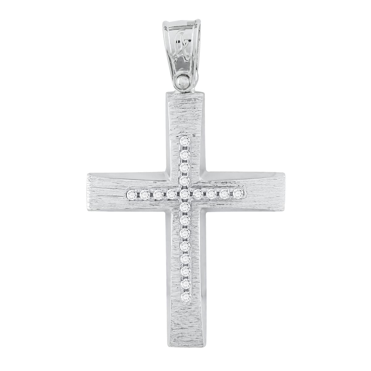 Girls' Baptism Crosses Gofas Silver