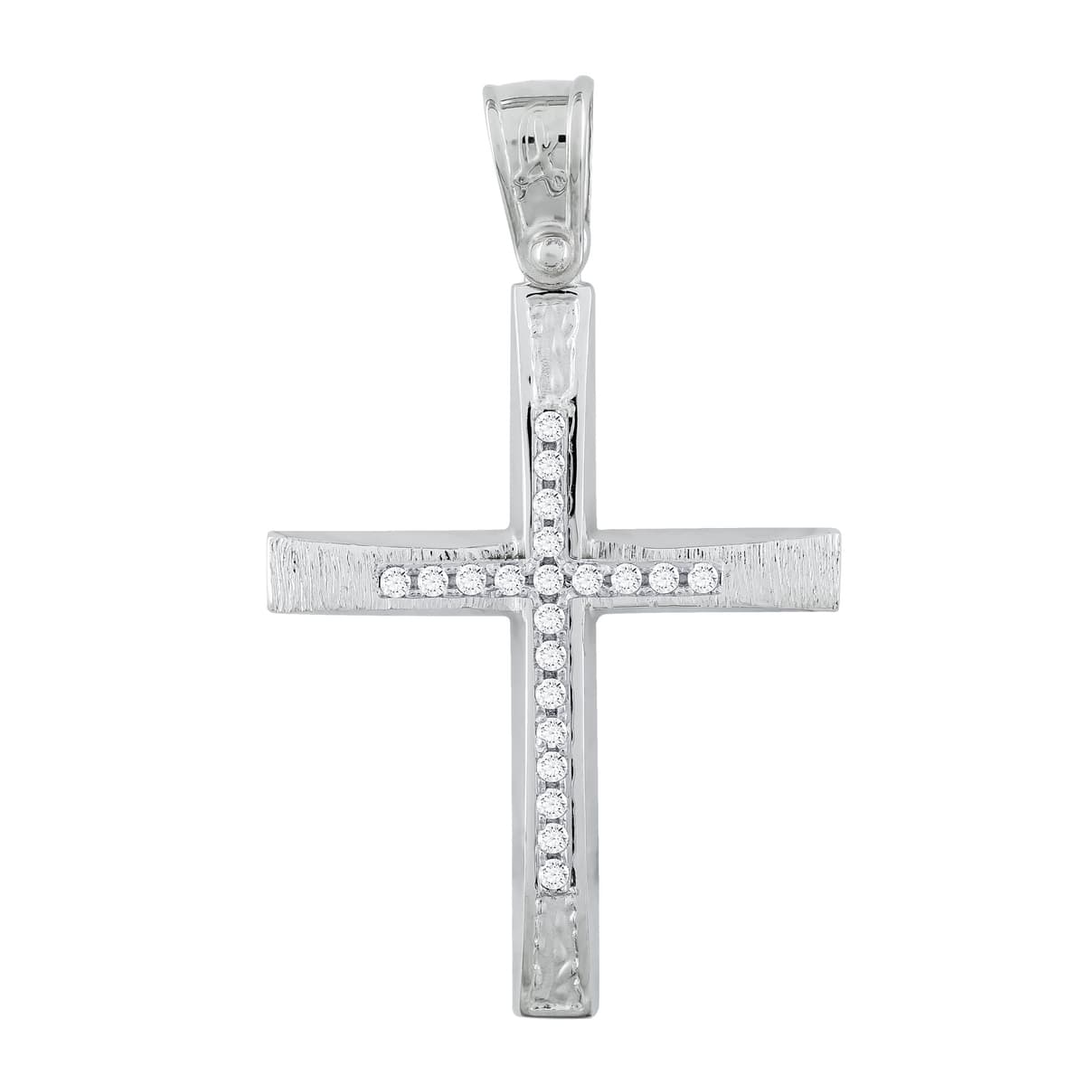 Girls' Baptism Crosses Gofas Silver