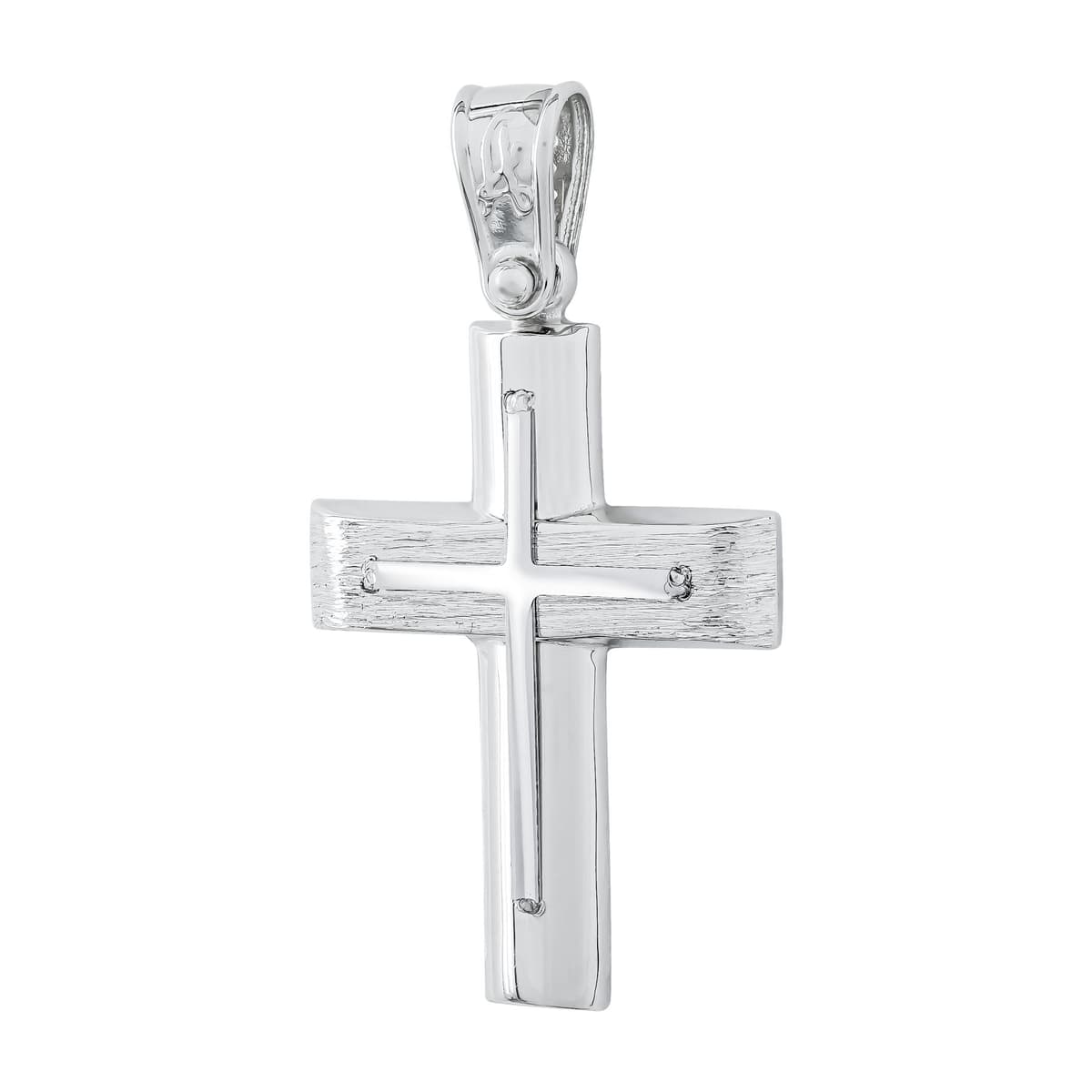 Boys' Baptism Crosses Gofas Silver