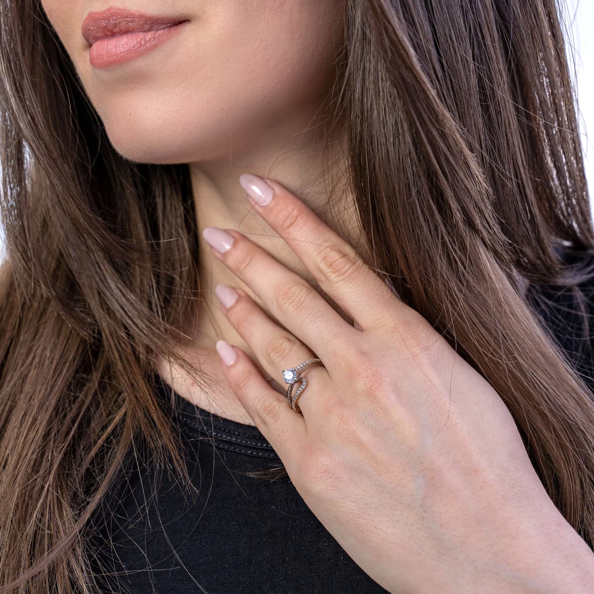 Women's Engagement Rings Gofas Gold