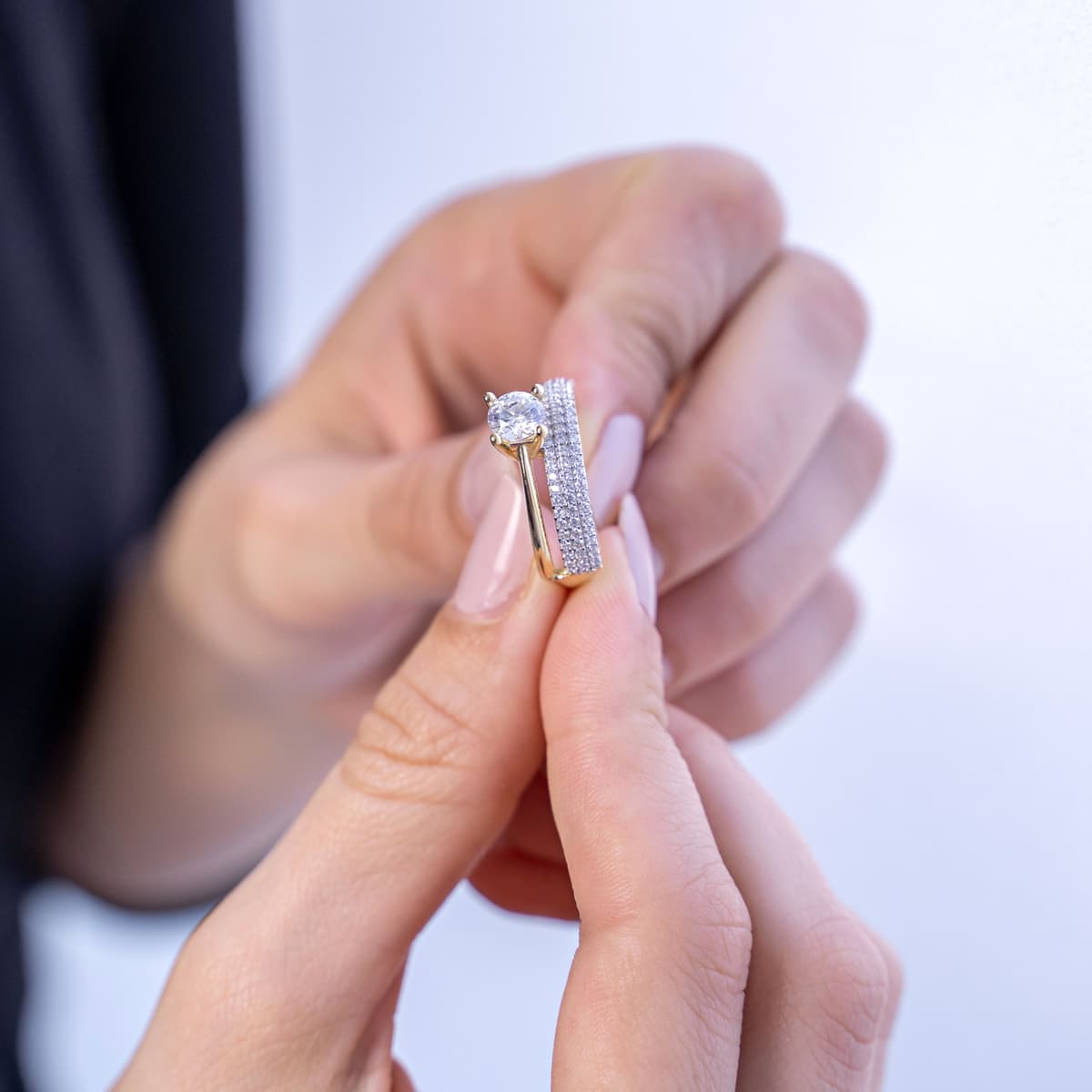 Women's Engagement Rings Gofas Gold