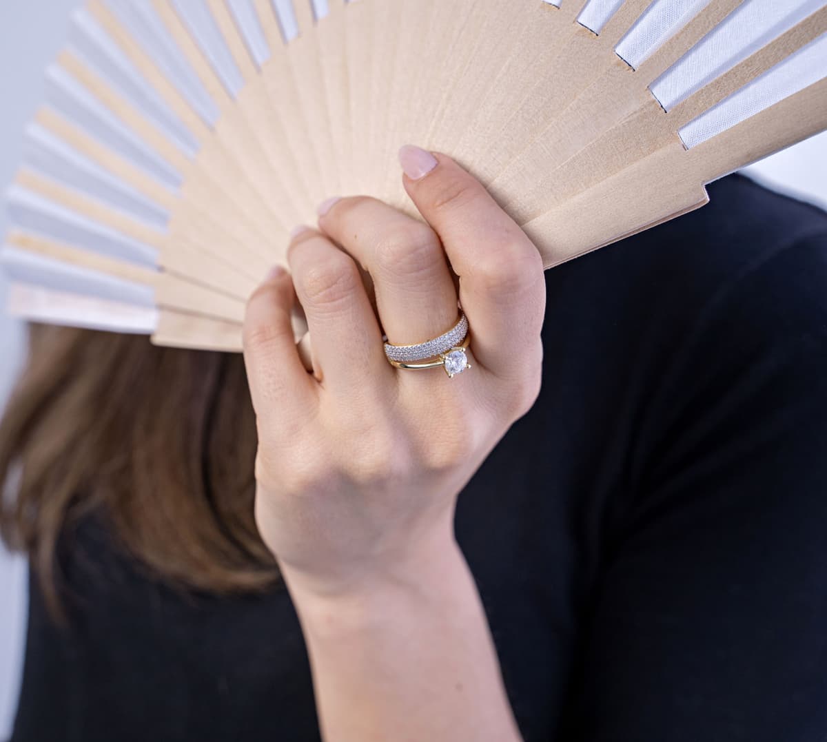 Women's Engagement Rings Gofas Gold