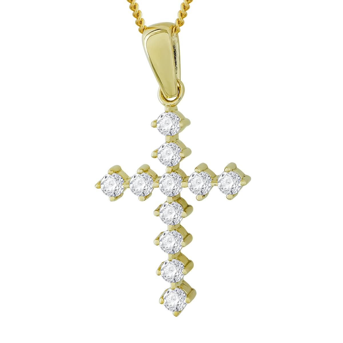 Girls' Baptism Crosses Gofas Gold