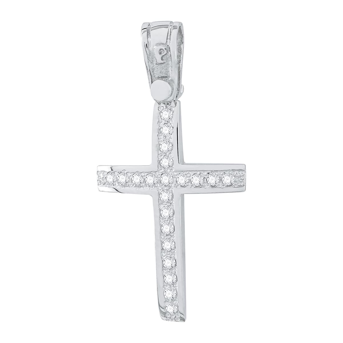 Girls' Baptism Crosses Gofas Silver