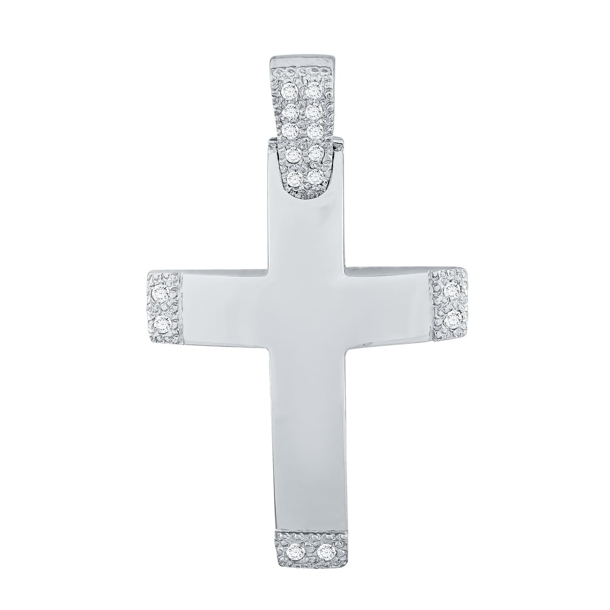 Girls' Baptism Crosses Gofas Silver