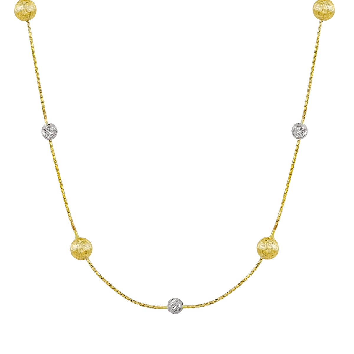 Κολιέ από Kίτρινο Χρυσό 14 Καρατίων KL117783