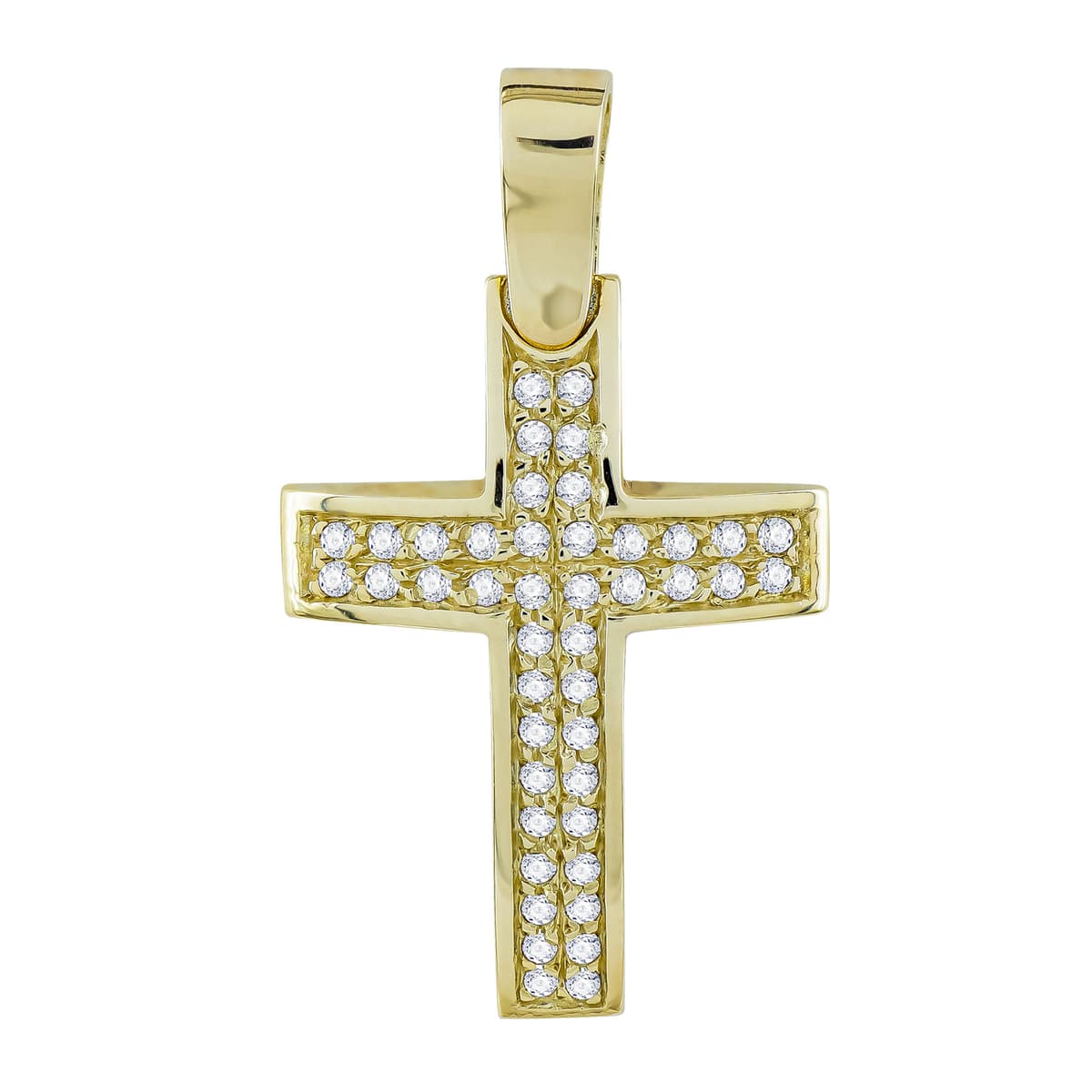 Girls' Baptism Crosses Gofas Gold