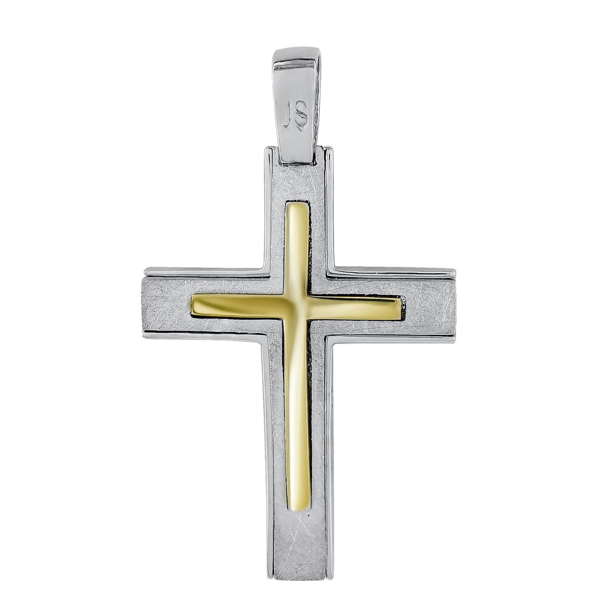 Boys' Baptism Crosses Gofas Gold