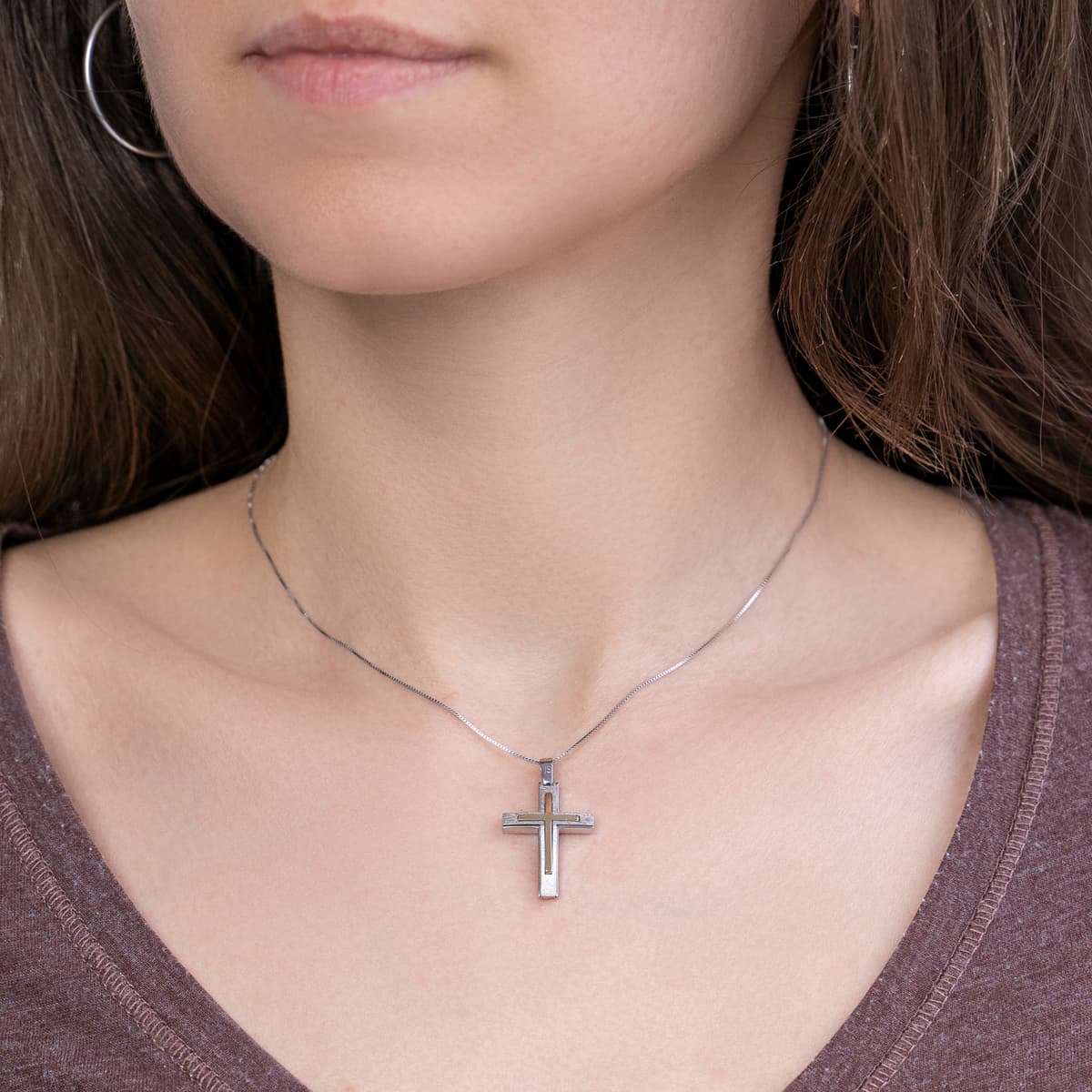 Boys' Baptism Crosses Gofas Gold