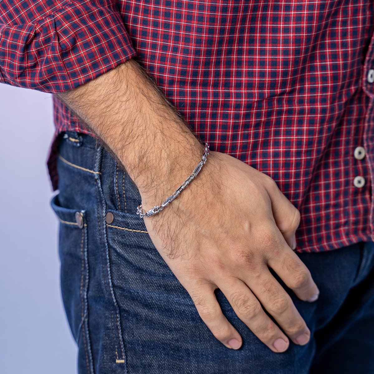 Men's Bracelets Gofas Silver