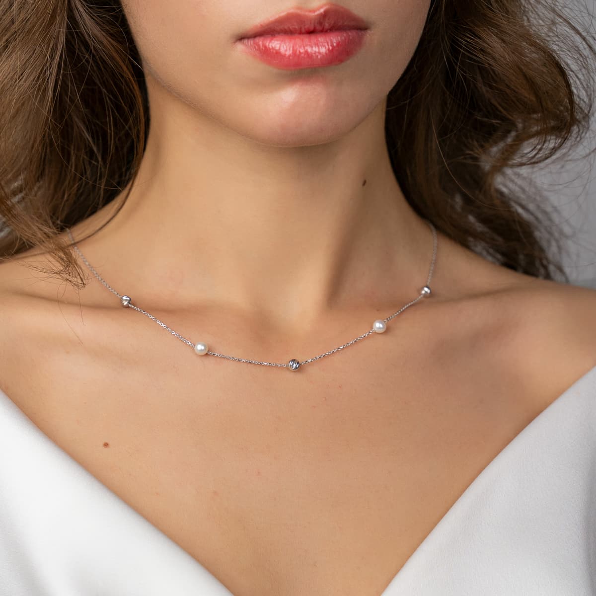 Women's Necklaces Gofas Silver