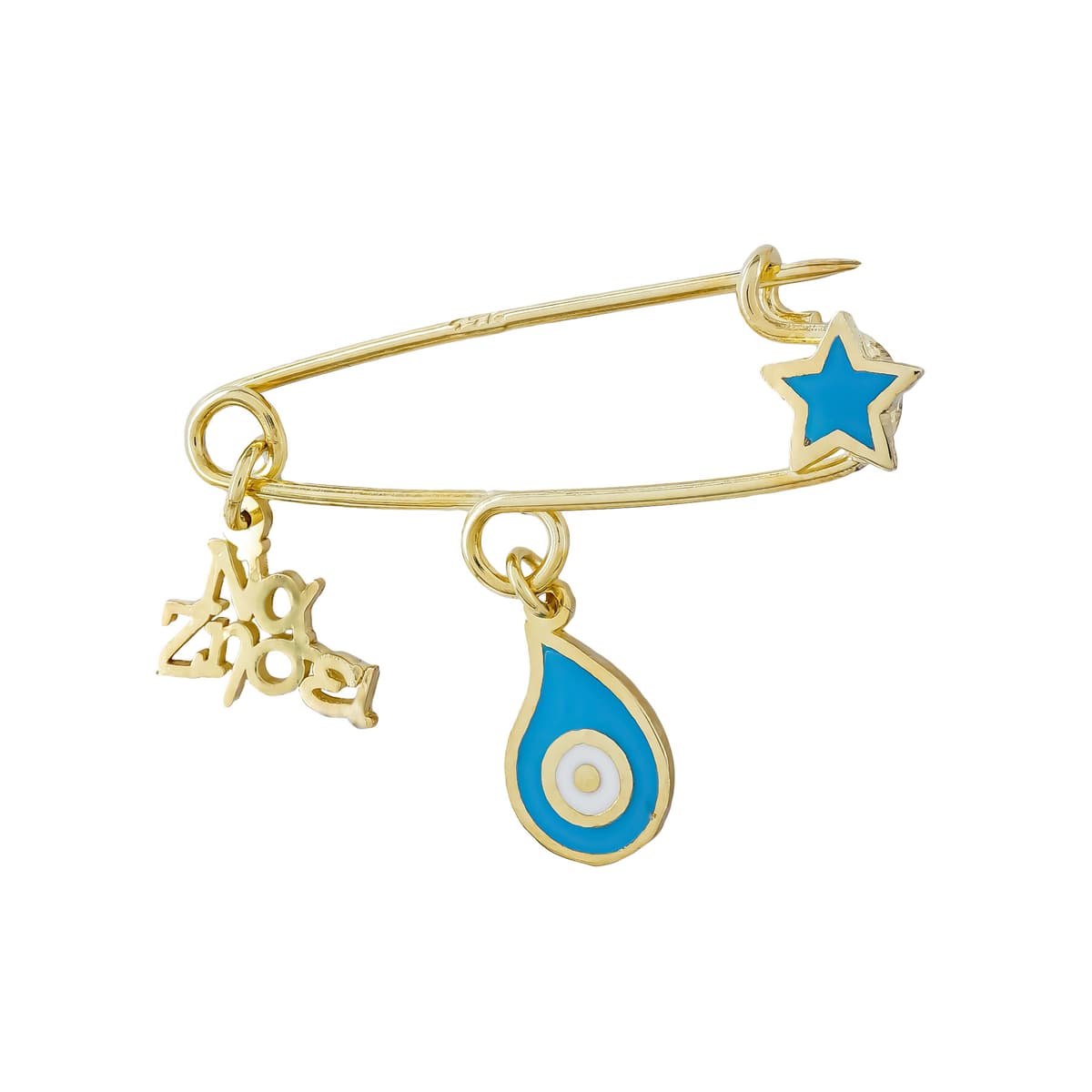 Boys' Safety Pins Gofas Gold