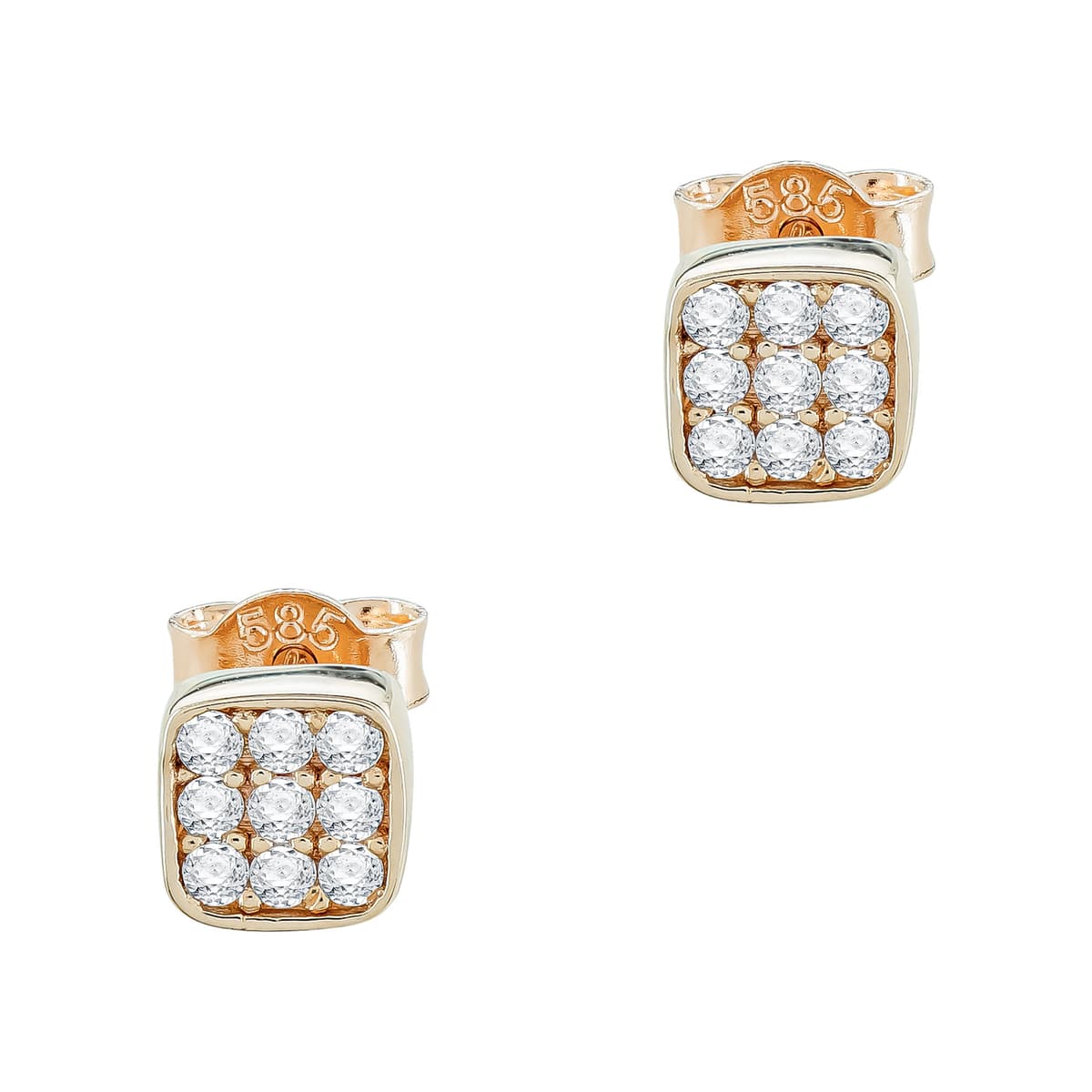 Women's Earrings Gofas Rose Gold