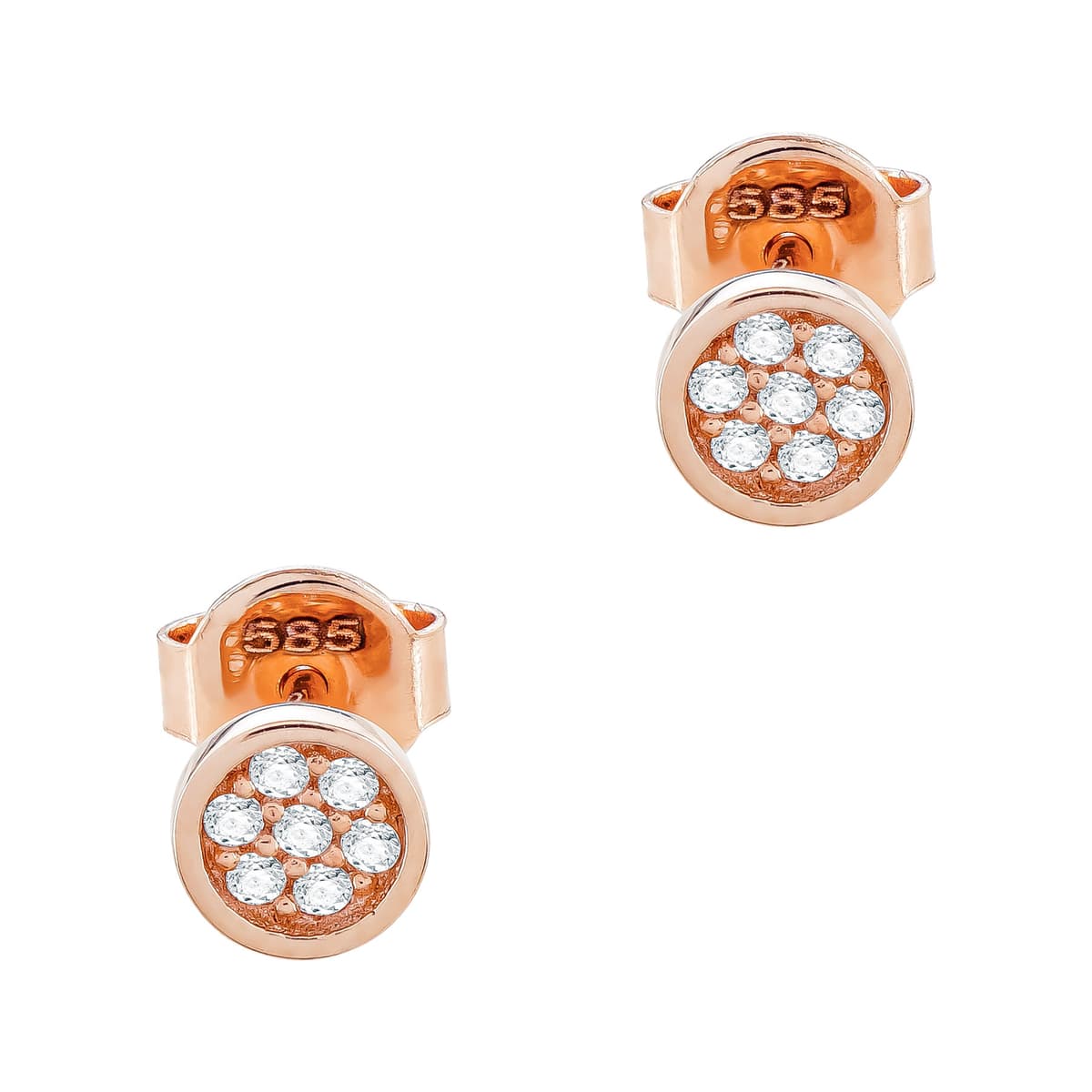 Women's Earrings Gofas Rose Gold