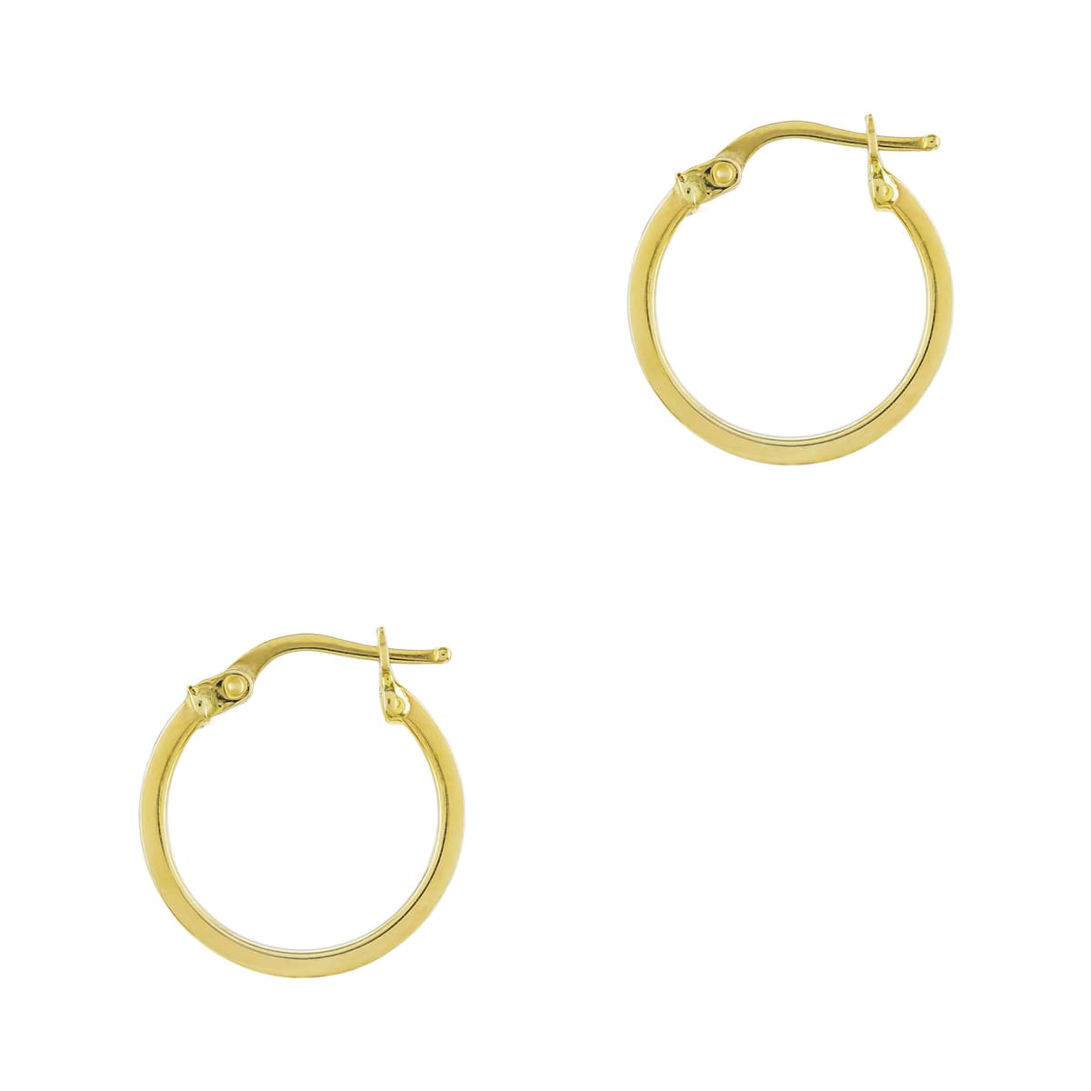 Women's Hoop Earrings Gofas Gold