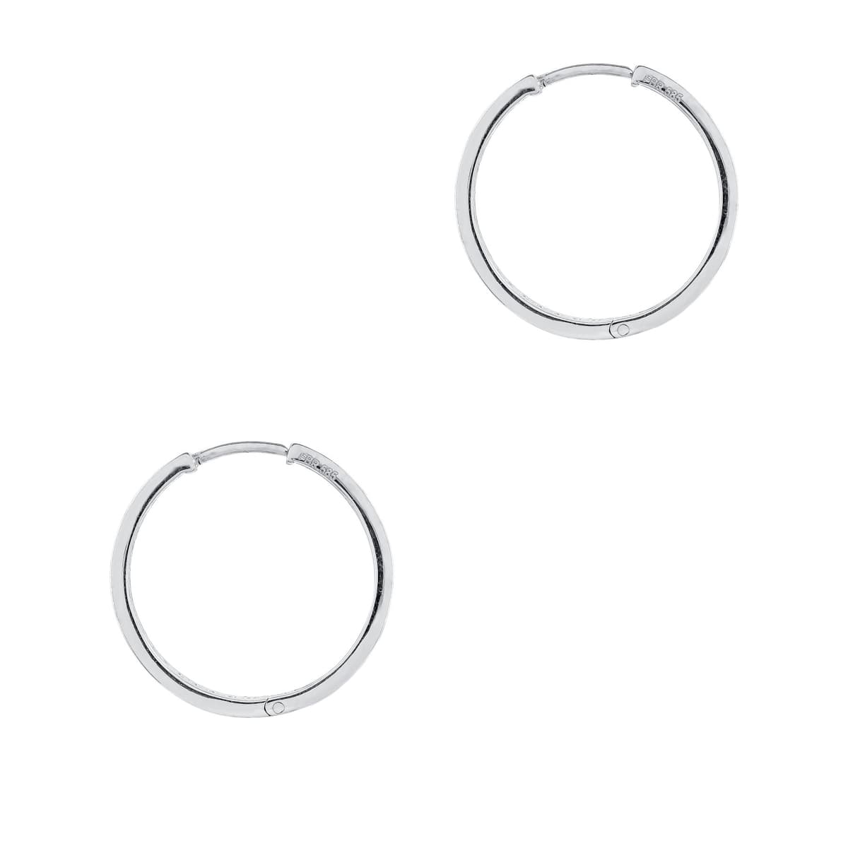 Women's Hoop Earrings Gofas Silver