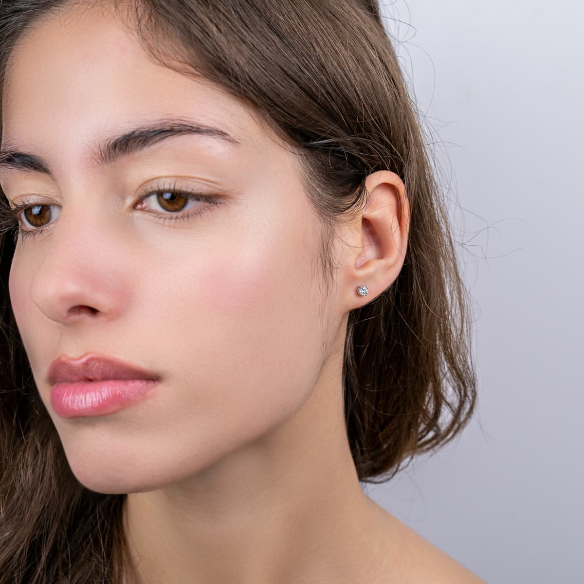 Women's Earrings Gofas Silver