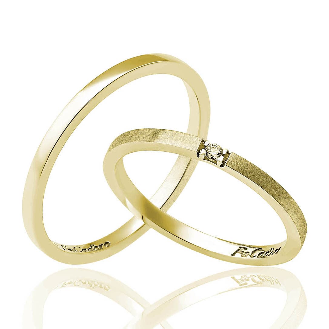 Men's Rings FACADORO Gold