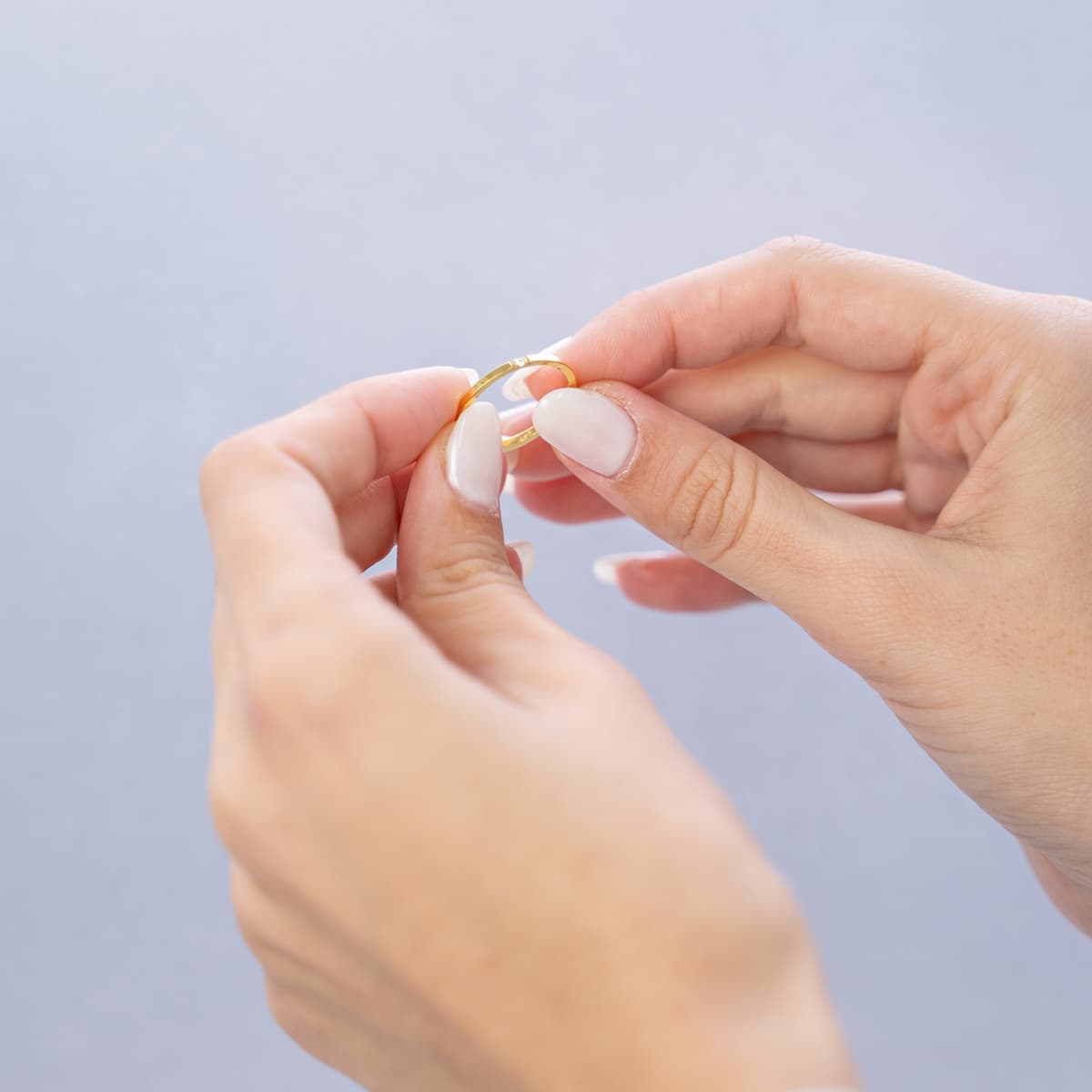 Women's Wedding Bands FACADORO Gold