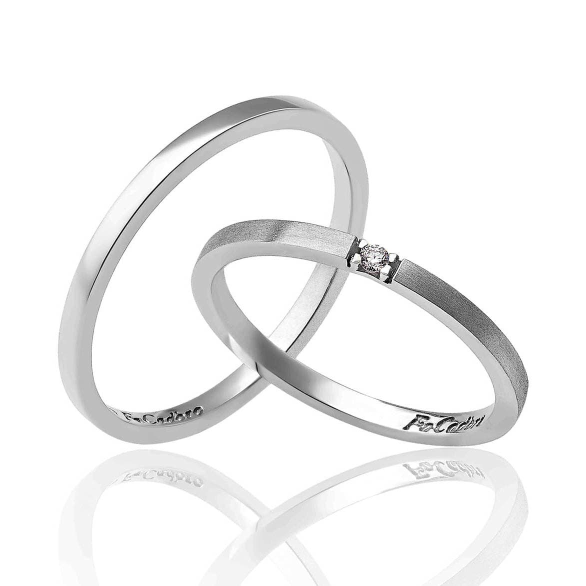 Men's Rings FACADORO Silver