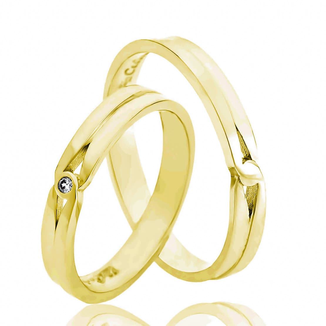 Men's Rings FACADORO Gold