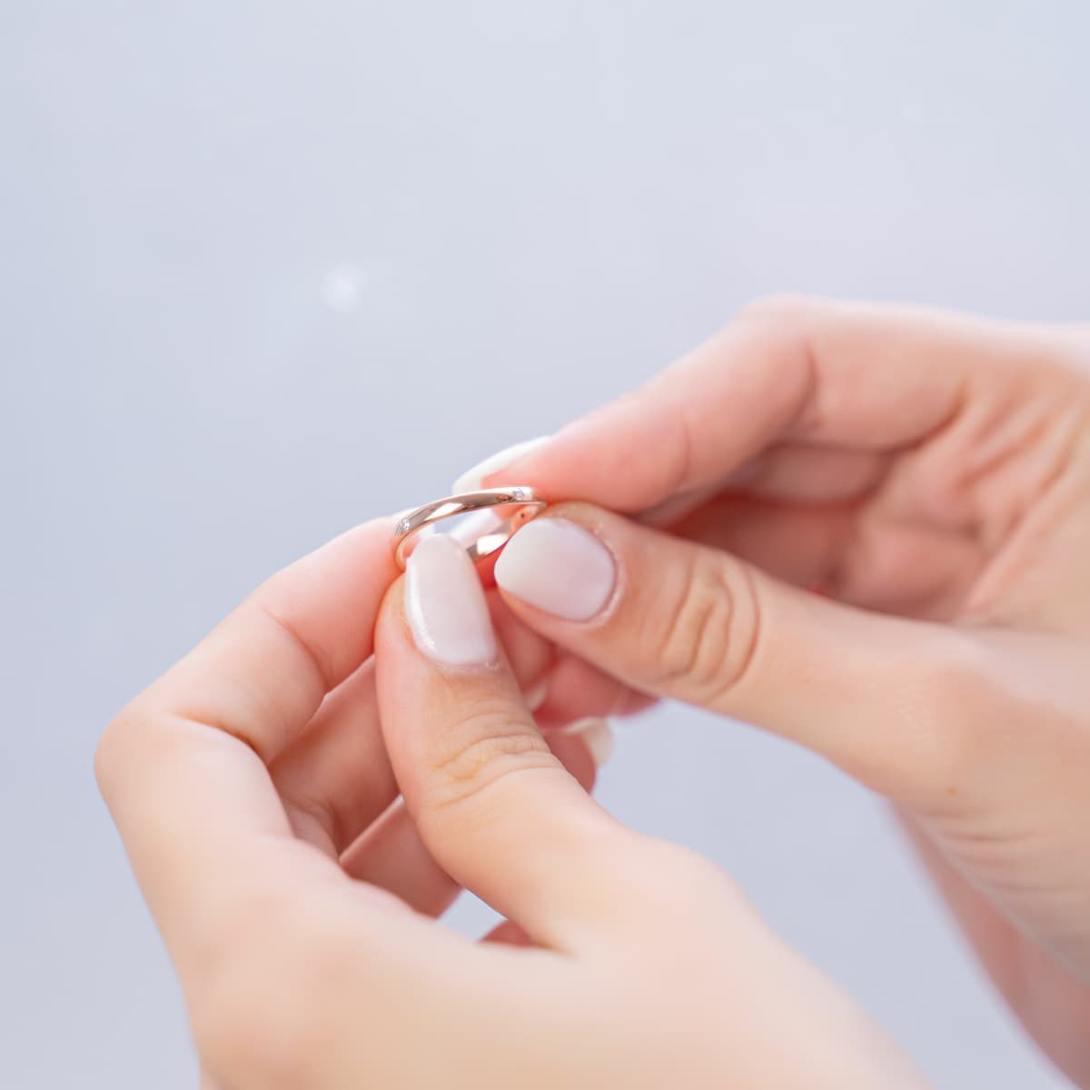 Women's Wedding Bands FACADORO Silver