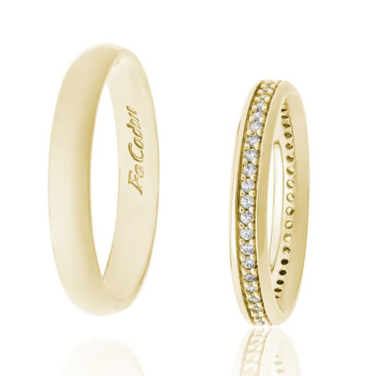 Men's Rings FACADORO Gold