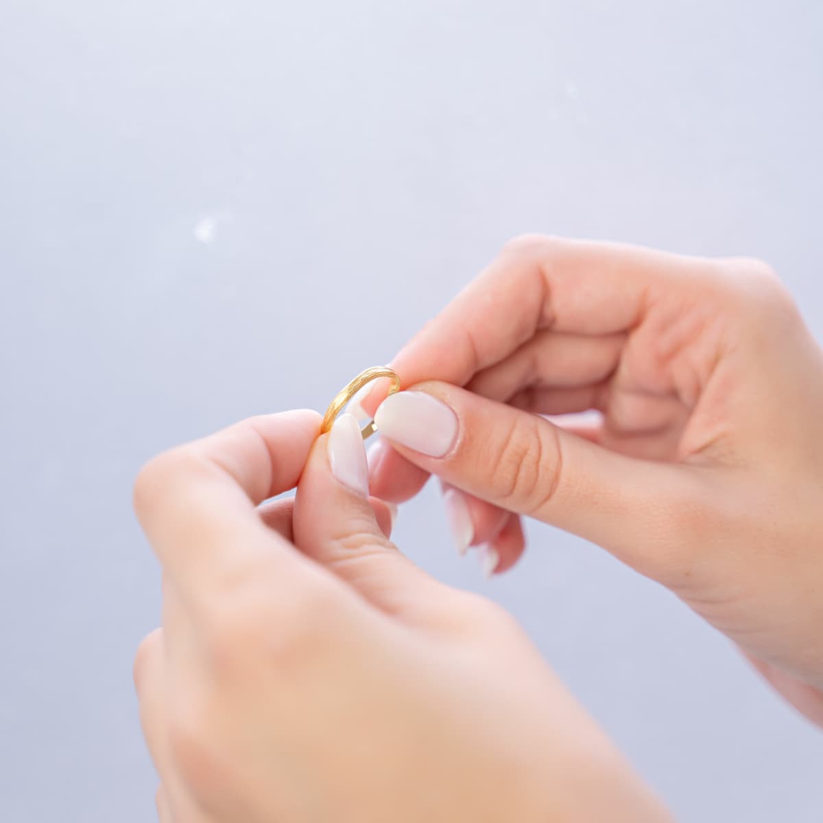 Women's Wedding Bands FACADORO Silver