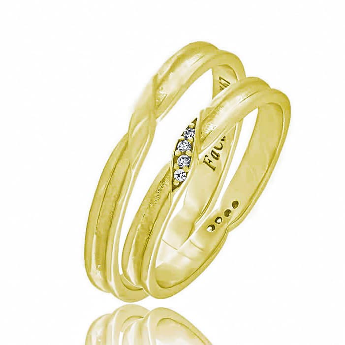 Men's Rings FACADORO Gold