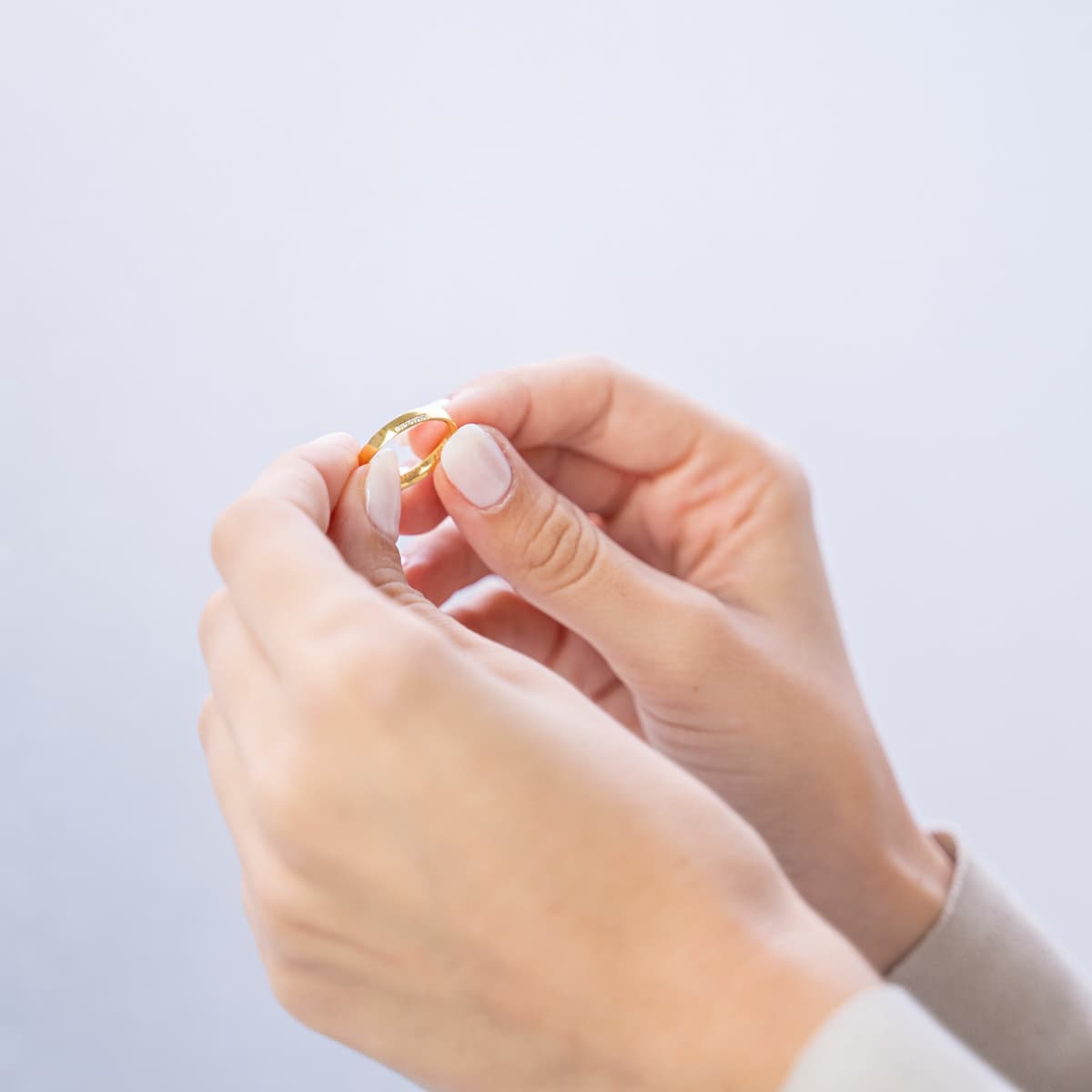 Women's Wedding Bands FACADORO Silver