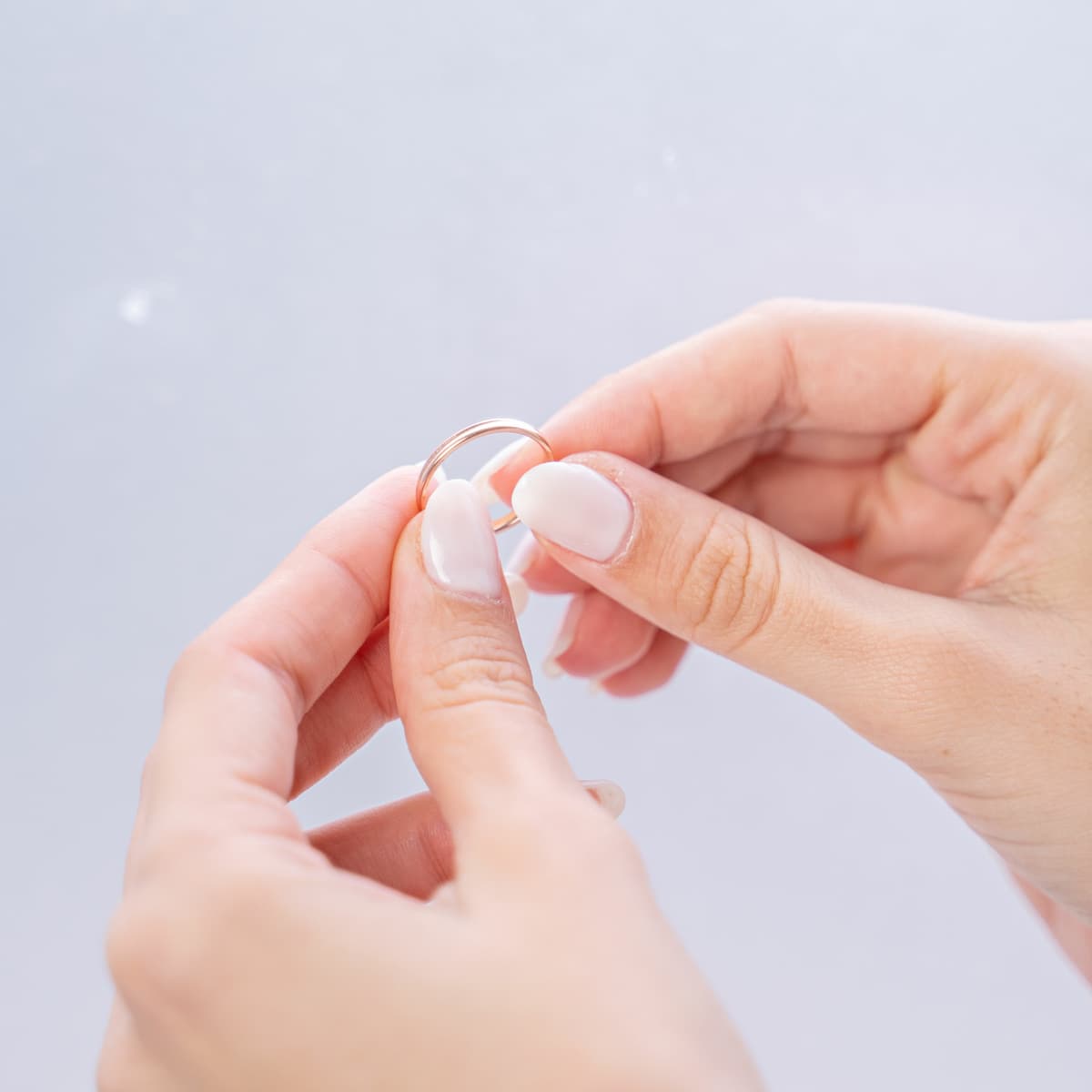 Women's Wedding Bands FACADORO Silver