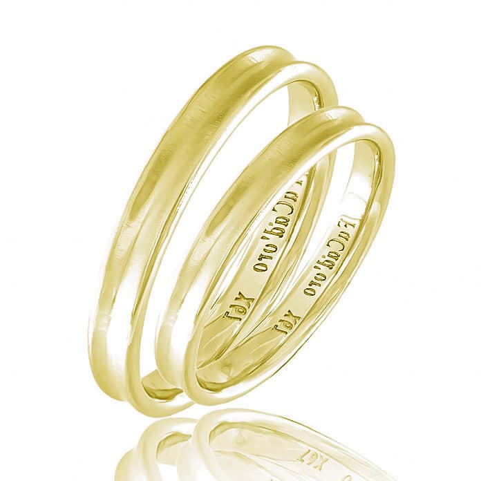 Men's Rings FACADORO Gold