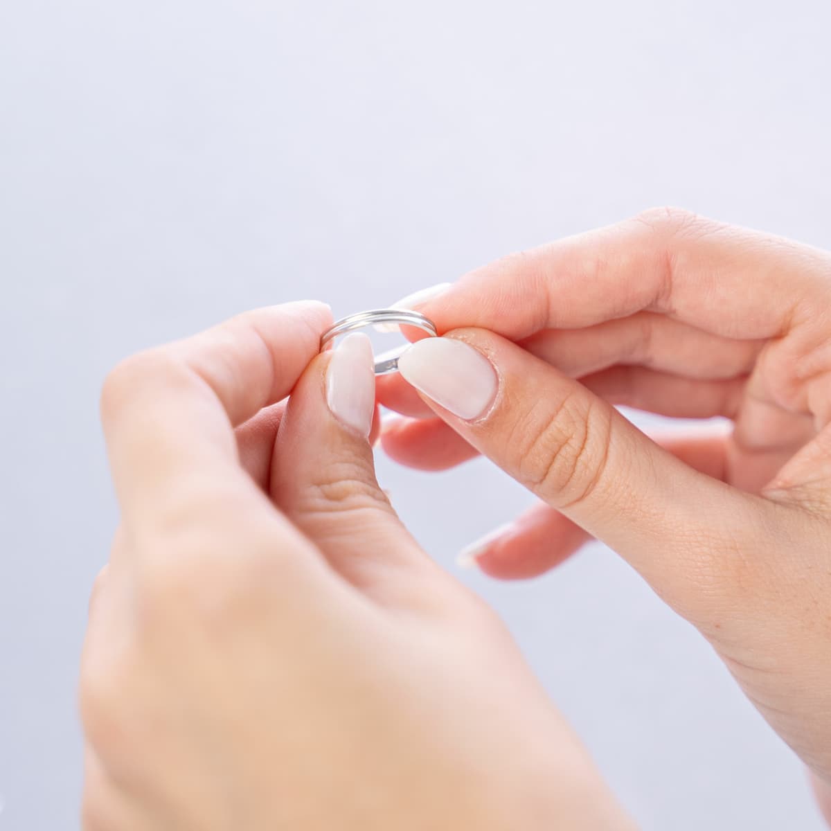 Women's Wedding Bands FACADORO Silver