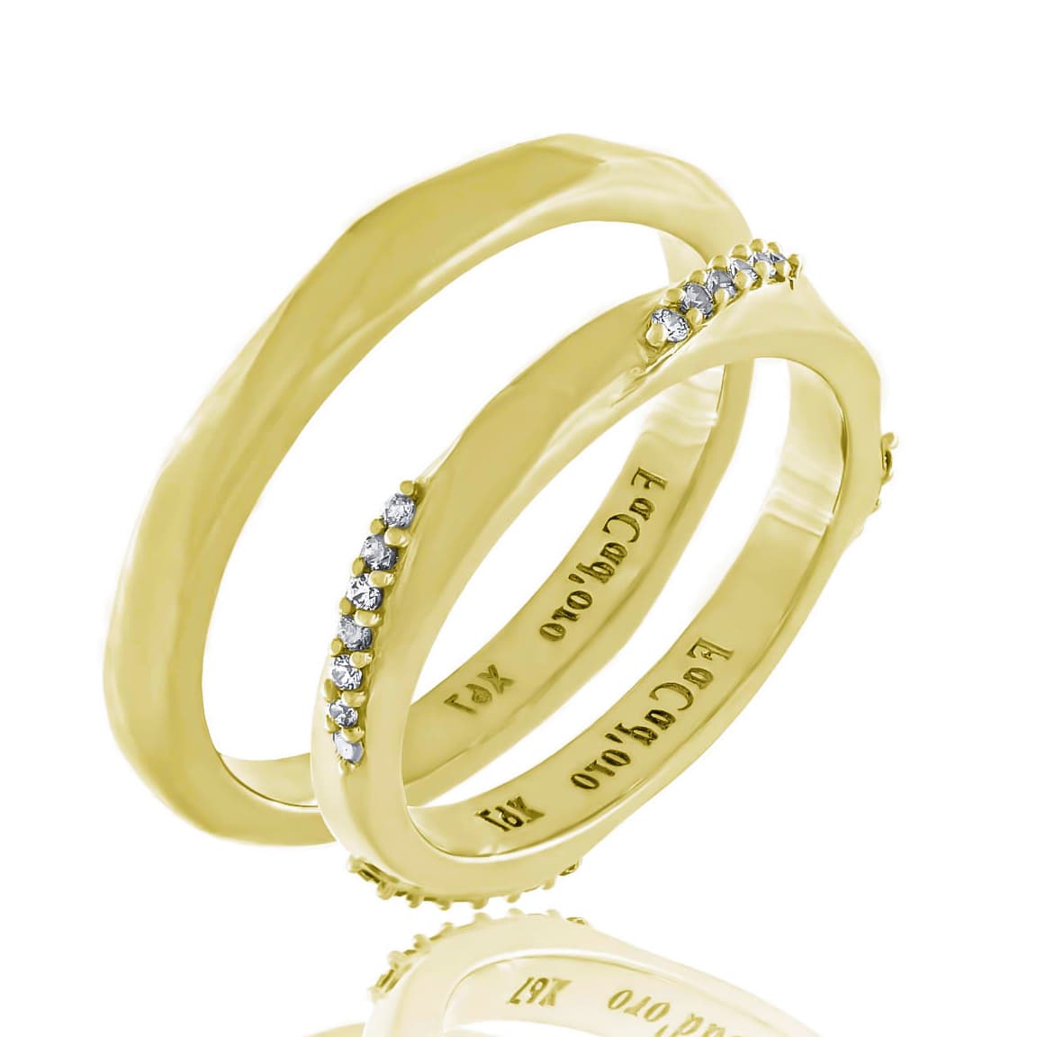 Men's Rings FACADORO Gold