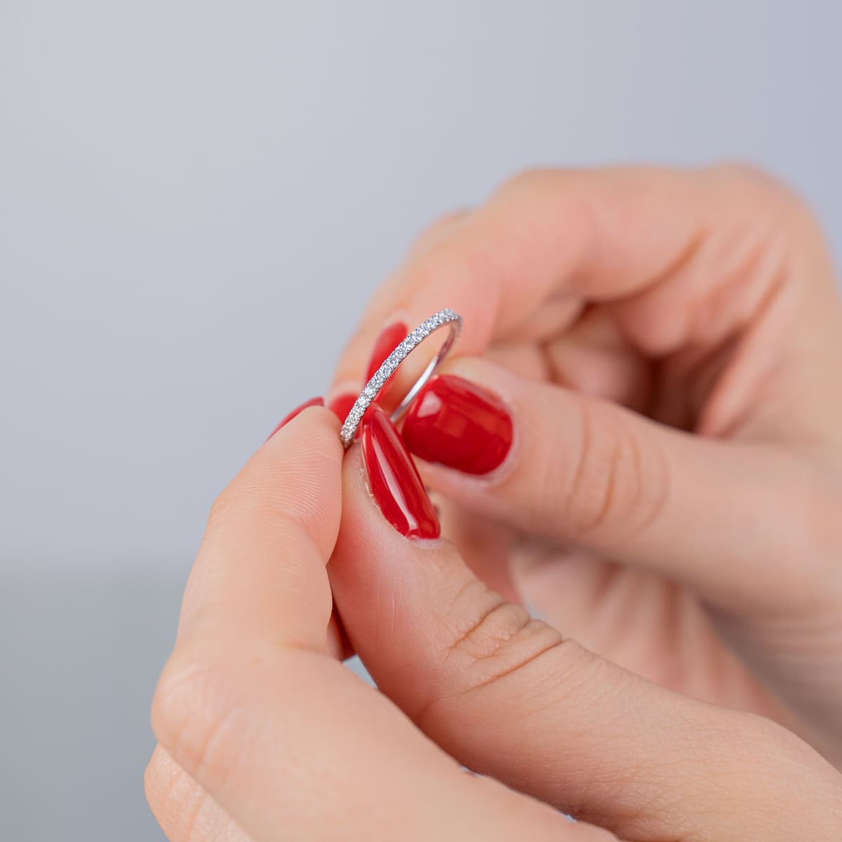 Women's Rings Diamond Group Silver