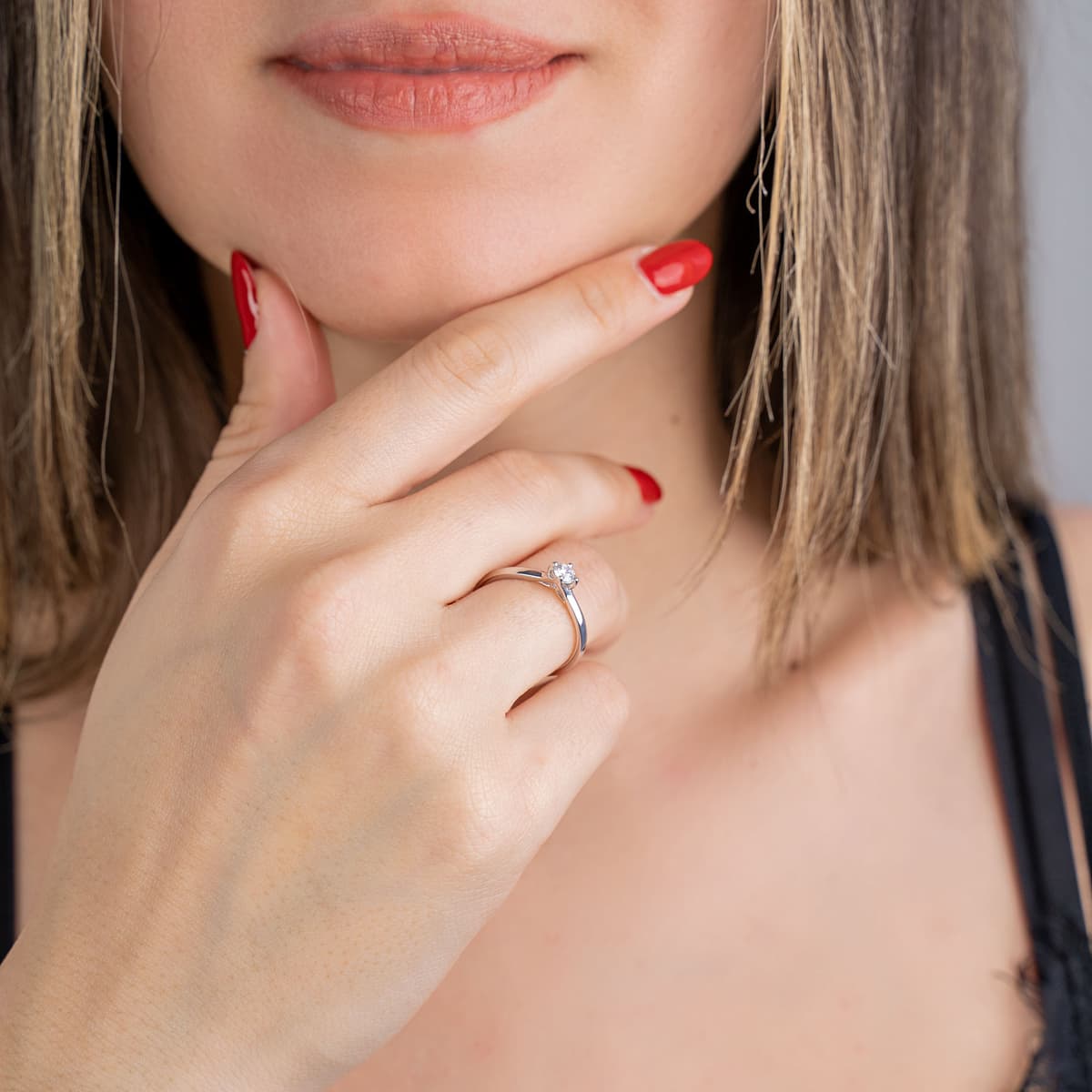 Women's Rings Diamond Group Silver