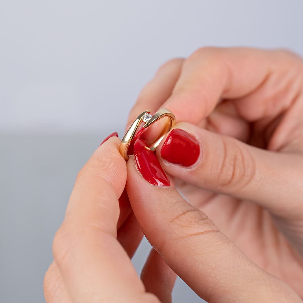 Women's Rings Diamond Group Gold