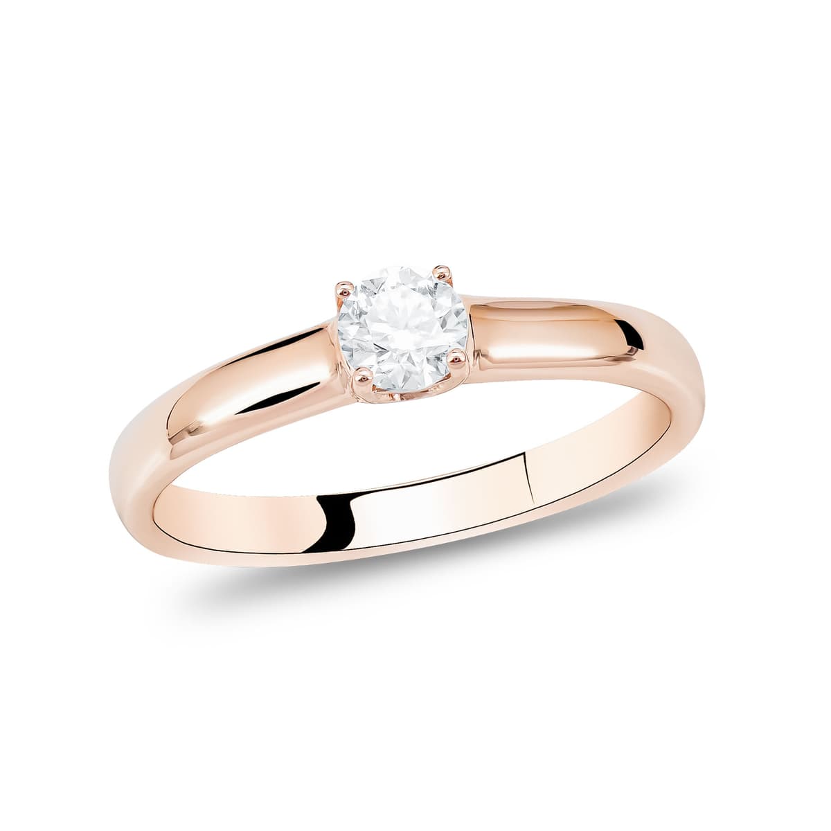 Women's Rings Diamond Group Rose Gold